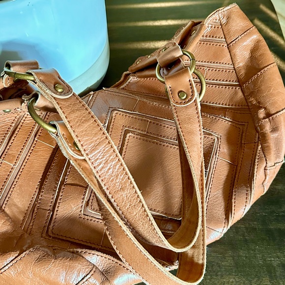 Brown Leather Shoulder Bag - Picture 8 of 8